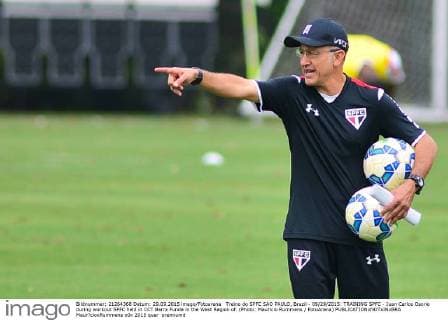 Treino do SPFC SAO PAULO, Brazil - 09 29 2015: TRAINING SPFC - Juan Carlos Osorio during workout SPFC held in CCT Barra Funda in the West Region of. (Photo: Mauricio Rummens FotoArena)  Maur?cioxRummens