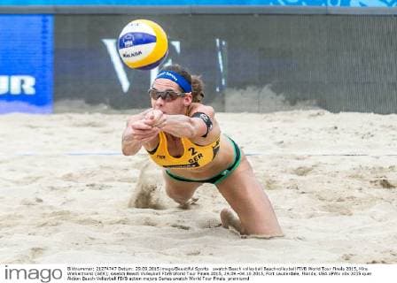 swatch Beach volleyball Beachvolleyball FIVB World Tour Finals 2015, Kira Walkenhorst (GER); swatch Beach Volleyball FIVB World Tour Finals 2015, 29.09.-04.10.2015, Fort Lauderdale, Florida, USA xPWx