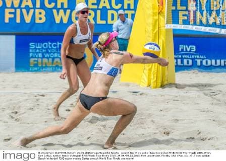 swatch Beach volleyball Beachvolleyball FIVB World Tour Finals 2015, Emily Day (USA); swatch Beach Volleyball FIVB World Tour Finals 2015, 29.09.-04.10.2015, Fort Lauderdale, Florida, USA xPWx
