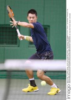 Kei Nishikori, SEPTEMBER 30, 2015 - Tennis : Kei Nishikori Training for The Rakuten Japan Open Tennis Championships 2015 in Tokyo, Japan. NoxThirdxPartyxSales  (ipha014132)