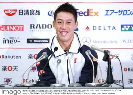 Kei Nishikori, SEPTEMBER 30, 2015 - Tennis : Kei Nishikori Training for The Rakuten Japan Open Tennis Championships 2015 in Tokyo, Japan. NoxThirdxPartyxSales  (ipha014178)