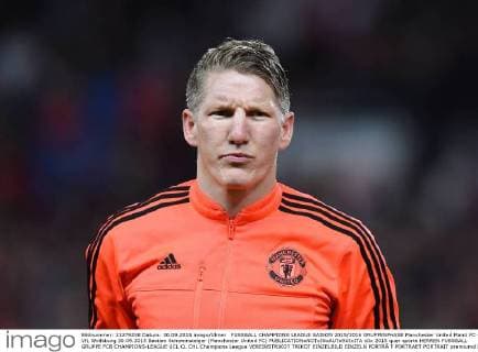 FUSSBALL CHAMPIONS LEAGUE SAISON 2015 2016 GRUPPENPHASE Manchester United ManU FC - VfL Wolfsburg 30.09.2015 Bastian Schweinsteiger (Manchester United FC) 
