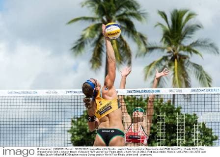swatch Beach volleyball Beachvolleyball FIVB World Tour Finals 2015, Kira Walkenhorst (GER); swatch Beach Volleyball FIVB World Tour Finals 2015, 29.09.-04.10.2015, Fort Lauderdale, Florida, USA xPWx