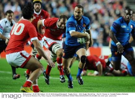 Rugby Union - 2015 Rugby World Cup - Pool D: France vs. Canada Frederic Michalak of France at Stadium MK, Milton Keynes. COLORSPORT ANDREW COWIE 