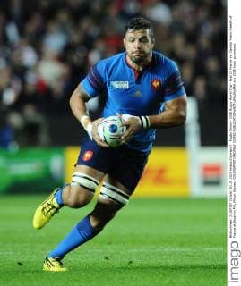 Rugby Union - 2015 Rugby World Cup - Pool D: France vs. Canada Yoann Maestri of France at Stadium MK, Milton Keynes. COLORSPORT ANDREW COWIE 