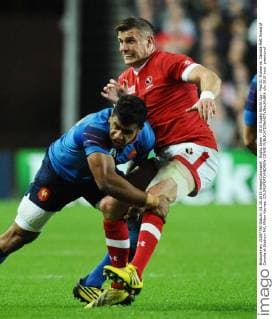 Rugby Union - 2015 Rugby World Cup - Pool D: France vs. Canada Matt Evans of Canada at Stadium MK, Milton Keynes. COLORSPORT ANDREW COWIE 