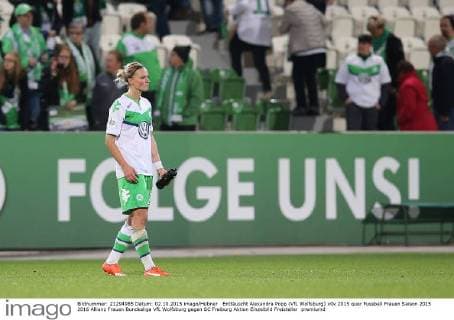 Enttäuscht Alexandra Popp (VfL Wolfsburg)