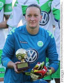 Almuth Schult (VfL Wolfsburg) wurde als weltbeste Torhüterin 2014 ausgezeichnet