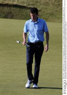 02.10.2015. Kingsbarns, Scotland. Alfred Dunhill Links Golf, second round. Tim Henman on the 5th green xDavidxBlunsdenx  ActionPlus11667546