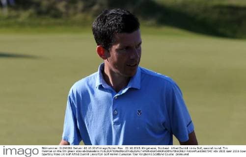 02.10.2015. Kingsbarns, Scotland. Alfred Dunhill Links Golf, second round. Tim Henman on the 5th green xDavidxBlunsdenx  ActionPlus11667547