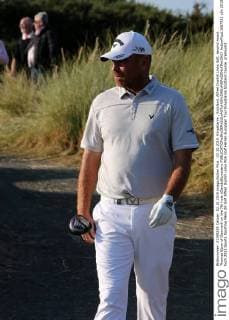 02.10.2015. Kingsbarns , Scotland. Alfred Dunhill Links Golf, second round. Thomas Bjorn of Denmark on the 7th hole xDavidxBlunsdenx  ActionPlus11667551