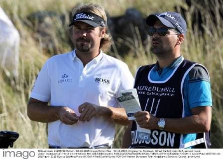 02.10.2015. Kingsbarns, Scotland. Alfred Dunhill Links Golf, second round. Victor Dubuisson of France on the second tee xDavidxBlunsdenx  ActionPlus11667558