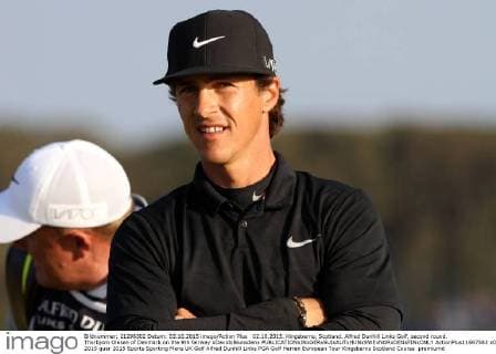 02.10.2015. Kingsbarns, Scotland. Alfred Dunhill Links Golf, second round. Thorbjorn Olesen of Denmark on the 9th fairway xDavidxBlunsdenx  ActionPlus11667583