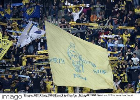 Db Verona 03 10 2015 - Football serie A Chievo Verona-Hellas Verona pictured: tifosi Chievo Verona 