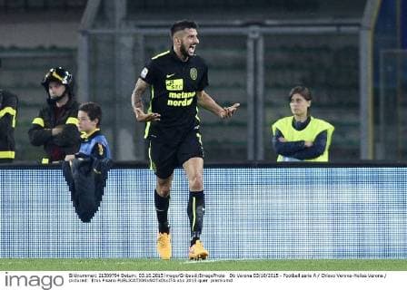 Db Verona 03 10 2015 - Football serie A Chievo Verona-Hellas Verona pictured: Eros Pisano 