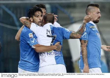 Db Verona 03 10 2015 - Football serie A Chievo Verona-Hellas Verona pictured: Lucas Castro 