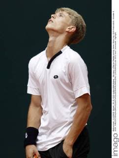 Germany s Marvin Moeller during Junior Davis Cup 2015 Final match. October 4, 2015.  (2015100452)