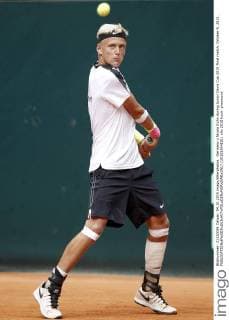 Germany s Nicola Kuhn during Junior Davis Cup 2015 Final match. October 4, 2015.  (20151004101)