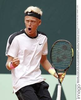 Germany s Nicola Kuhn during Junior Davis Cup 2015 Final match. October 4, 2015.  (20151004106)