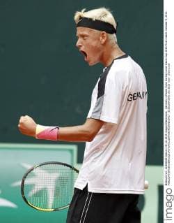 Germany s Nicola Kuhn during Junior Davis Cup 2015 Final match. October 4, 2015.  (20151004109)