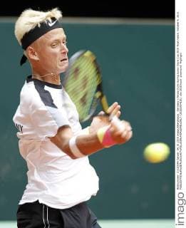 Germany s Nicola Kuhn during Junior Davis Cup 2015 Final match. October 4, 2015.  (20151004131)