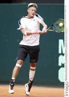 Germany s Nicola Kuhn during Junior Davis Cup 2015 Final match. October 4, 2015.  (2015100496)