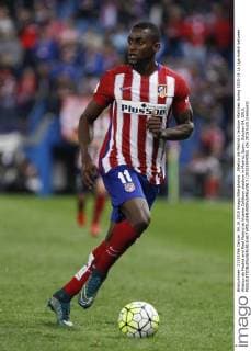 Atletico de Madrid s Jackson Martinez during 2015-16 La Liga match between Atletico de Madrid and Real Madrid at Vicente Calderon stadium in Madrid, Spain. October 04, 2015.  (20151004055)
