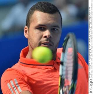(151005) -- BEIJING, Oct. 5, 2015 -- Jo-Wilfried Tsonga of France returns the shot during his men s singles first round match of China Open Tennis Tournament against Andreas Haider-Maurer of Austria at National Tennis Center in Beijing, capital of China on Oct. 5, 2015. Haider-Maurer won 2-0. ) (SP)CHINA-BEIJING-TENNIS-CHINA OPEN-MEN S SINGLES-1ST ROUND(CN) LixWen 