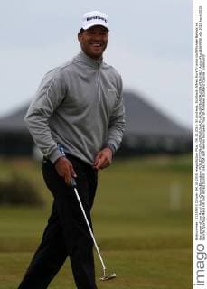 04.10.2015. St Andrews, Scotland. Alfred Dunhill Links Golf Michael Ballack on the green of the Road Hole xDavidxBlunsdenx  ActionPlus11669196