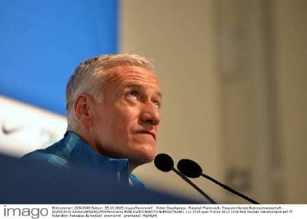 Didier Deschamps - Fussball Frankreich, Pressekonferenz Nationalmannschaft - 10 05 2015 AnthonyBIBARD FEP Panoramic 
