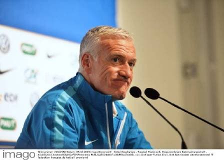 Didier Deschamps - Fussball Frankreich, Pressekonferenz Nationalmannschaft - 10 05 2015 AnthonyBIBARD FEP Panoramic 