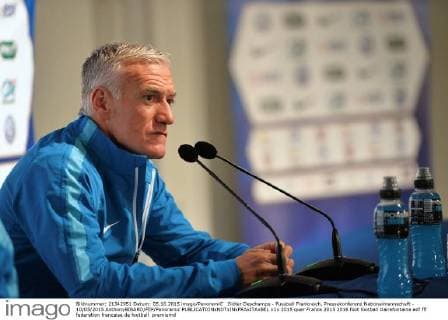 Didier Deschamps - Fussball Frankreich, Pressekonferenz Nationalmannschaft - 10 05 2015 AnthonyBIBARD FEP Panoramic 