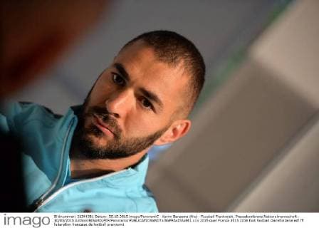 Karim Benzema (fra) - Fussball Frankreich, Pressekonferenz Nationalmannschaft - 10 05 2015 AnthonyBIBARD FEP Panoramic 