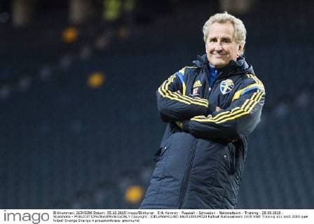 Erik Hamren - Fussball - Schweden - Nationalteam - Training - 2ß.09.2016 - Stockholm -  Copyright: JOELxMARKLUND BB151005JM020