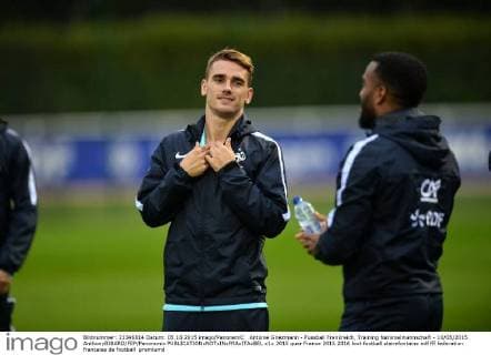 Antoine Griezmann - Fussball Frankreich, Training Nationalmannschaft - 10 05 2015 AnthonyBIBARD FEP Panoramic 