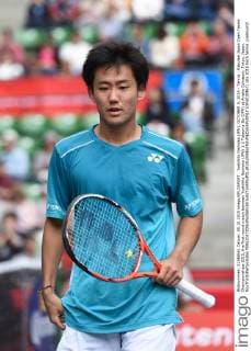 Yoshihito Nishioka (JPN), OCTOBER 5, 2015 - Tennis : Rakuten Japan Open Tennis Championships 2015, the first round match between Yoshihito Nishioka (JPN) 1-2 Tatsuma Ito (JPN) at Ariake Coliseum, Tokyo, Japan. NoxThirdxPartyxSales  (dlra010467)
