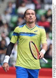 Alexandr Dolgopolov (UKR), OCTOBER 5, 2015 - Tennis : Rakuten Japan Open Tennis Championships 2015, the first round match between Alexandr Dolgopolov (UKR) 0-2 Sam Querrey (USA) at Ariake Coliseum, Tokyo, Japan. NoxThirdxPartyxSales  (dlra010501)