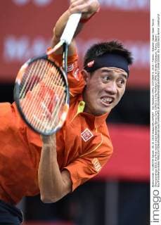 Kei Nishikori (JPN), OCTOBER 5, 2015 - Tennis : Rakuten Japan Open Tennis Championships 2015, the first round match between Borna Coric (CRO) 1-2 Kei Nishikori (JPN) at Ariake Coliseum, Tokyo, Japan. NoxThirdxPartyxSales  (dlra010530)