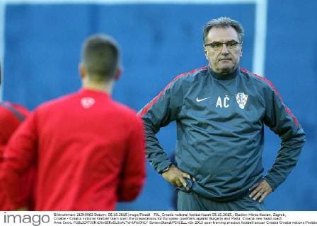 PXL_Croatia national football team 05.10.2015., Stadion Hitrec Kacian, Zagreb, Croatia - Croatia national football team start the preparations for European qualifiers against Bulgaria and Malta. Croatia new head coach Ante Cacic.  GoranxStanzl PIXSELL