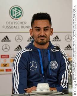 06.10.2015, xblx, Fussball EM Quali 2016, Deutschland Deutsche Fussball Nationalmannschaft DFB Training und Pressekonferenz Training, v.l. Ilkay Guendogan (Deutsche Fussball Nationalmannschaft DFB)