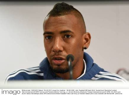 06.10.2015, xblx, Fussball EM Quali 2016, Deutschland Deutsche Fussball Nationalmannschaft DFB Training und Pressekonferenz Training, v.l. Jerome Boateng (Deutsche Fussball Nationalmannschaft DFB)