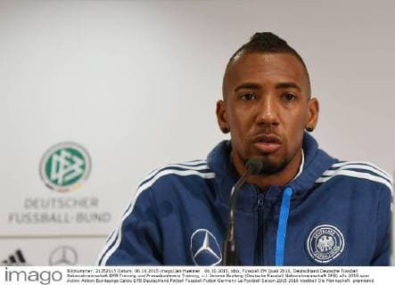 06.10.2015, xblx, Fussball EM Quali 2016, Deutschland Deutsche Fussball Nationalmannschaft DFB Training und Pressekonferenz Training, v.l. Jerome Boateng (Deutsche Fussball Nationalmannschaft DFB)