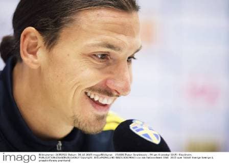151006 Zlatan Ibrahimovic - PK am 6 oktober 2015 i Stockholm.  Copyright: JOELxMARKLUND BB151006JM063