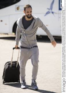 Arrival of the players of the Spanish football team squad Mannschaftsbild Totale for the Qualifying to European Championship EM Europameisterschaft in France at the Ciudad del Futbol of Las Rozas, Madrid. October 06, 2015 In the image defeder of Atletico de Madrid, Juanfran Torres.  (20151006020)