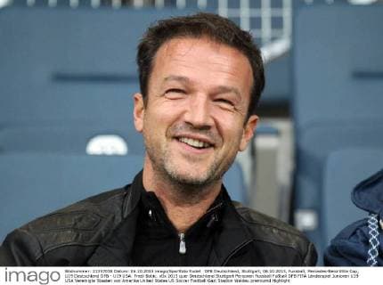 DFB Deutschland, Stuttgart, 06.10.2015, Fussball, Mercedes-Benz Elite Cup, U19 Deutschland DFB - U19 USA: Fredi Bobic.