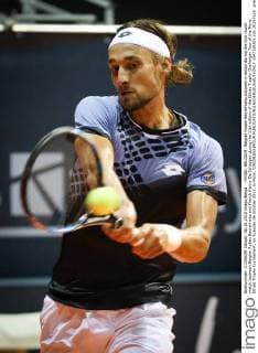- MONS, BELGIUM: Belgian Ruben Bemelmans pictured in action during the first round match between Belgian Ruben Bemelmans and French Kenny De Schepper during the 11th edition of the Ethias Trophy Challenger Tour of the Mons Ethias Trophy tournement, on Tuesday 06 October 2015, in Mons. VIRGINIExLEFOUR  x04715850x