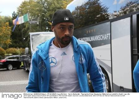 Karim Bellarabi - Teamankunft der Deutschen Nationalmannschaft in Dublin