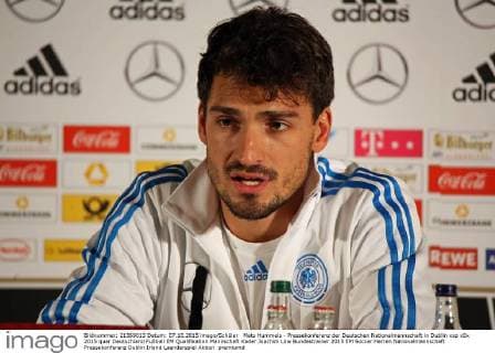 Mats Hummels - Pressekonferenz der Deutschen Nationalmannschaft in Dublin