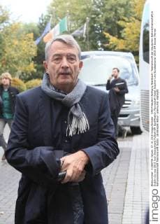 DFB-Präsident Wolfgang Niersbach- Teamankunft der Deutschen Nationalmannschaft in Dublin