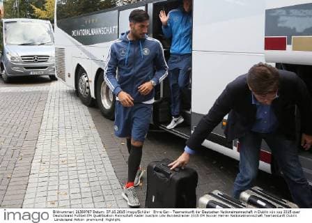 Emre Can - Teamankunft der Deutschen Nationalmannschaft in Dublin